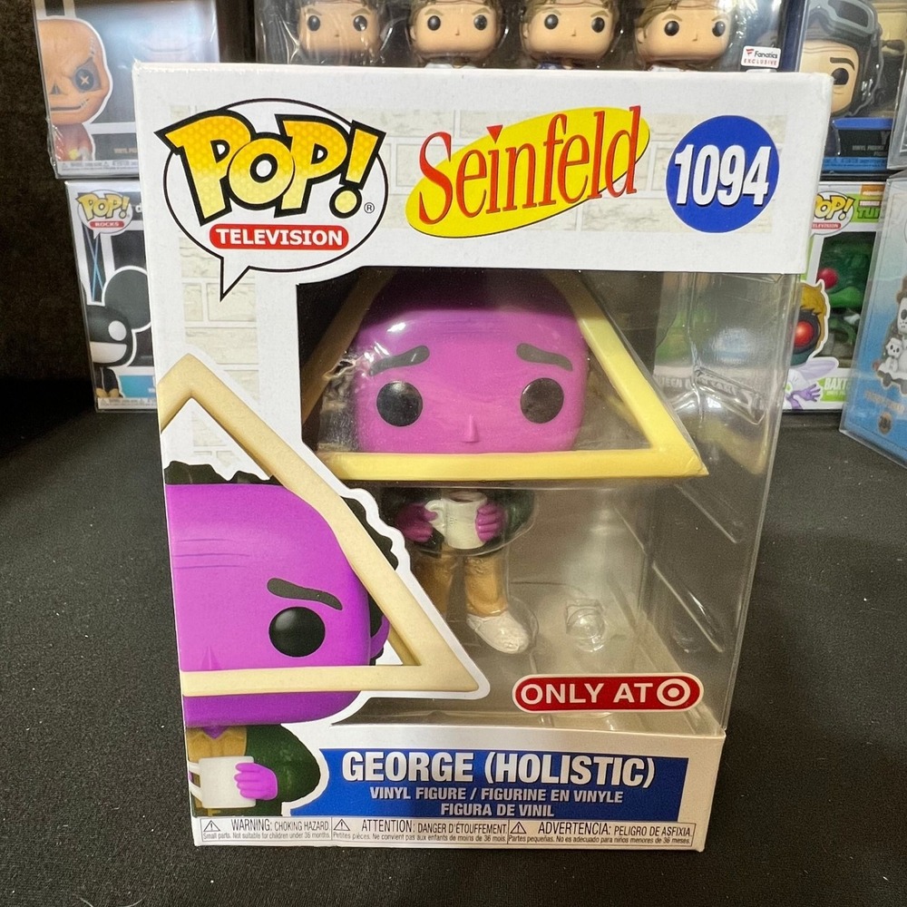 Funko Pop Seinfeld George Holistic 1094 Target Exclusive Vinyl Figure New